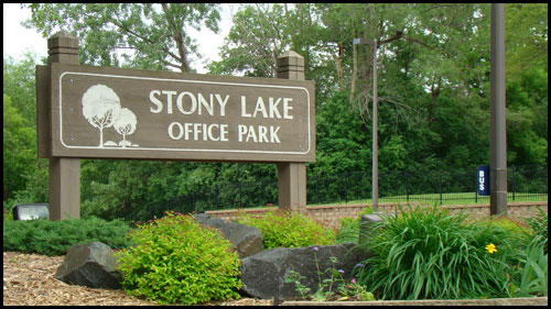 Stony Lake Office Sign